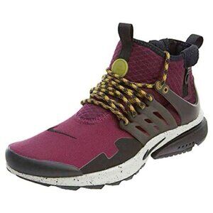 Nike Air Presto Mid Utility Mens Running Shoes Bordeaux 859524 600 Sz 9